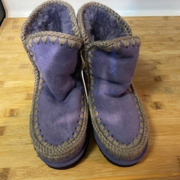 Mou Purple 18 Sheepskin Boot - Size US 5 / 6 - EU 36 - Picture 2 of 16